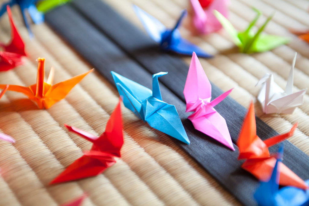折り紙の鶴