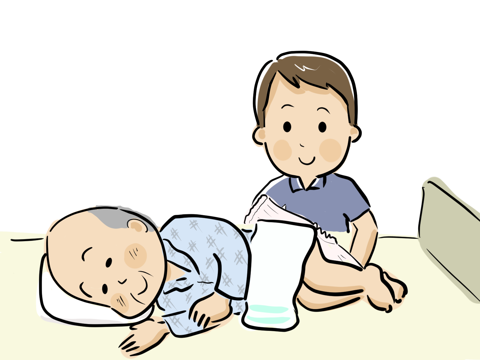 おむつ介助